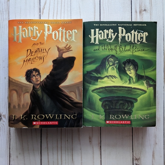 Harry Potter by JK Rowling Complete Paperback Set Books 1-7 EUC - Picture 7 of 10